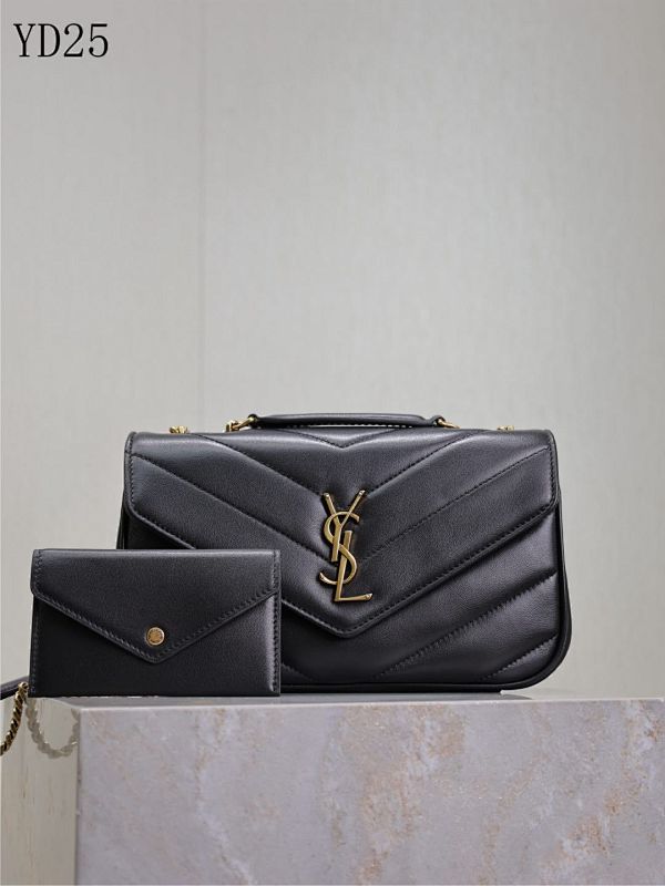 cover-183777766 YSL YD25 LouLou Quilted Leather Shoulder Bag