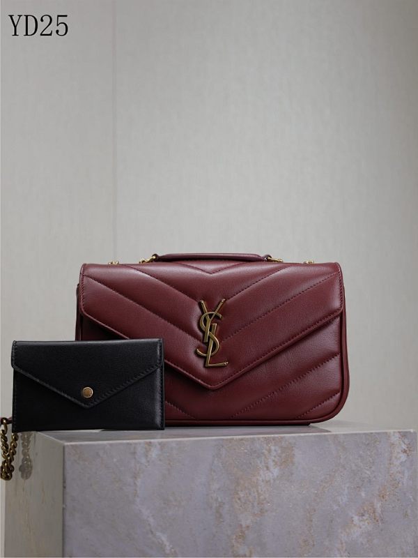 YSL YD25 Quilted Chain Shoulder Bag