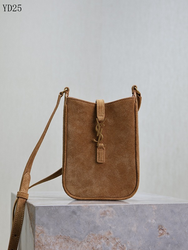 YSL YD25052 Suede Crossbody Bag