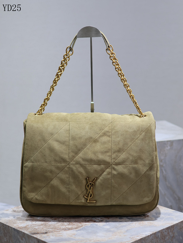 YSL YD250110 Suede Shoulder Bag