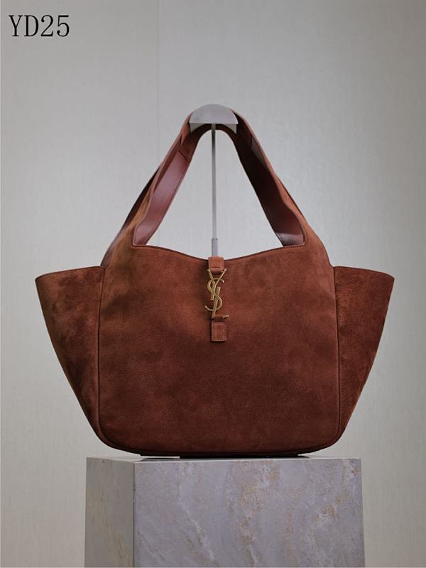 YSL YD25080 Suede Tote Bag