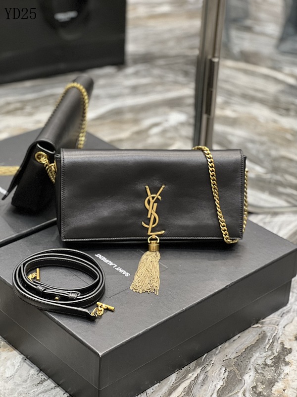 YSL YD25062 SntLaurent Monogram Tassel Crossbody Bag