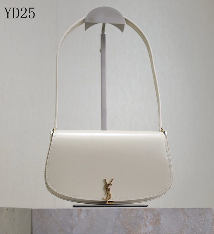 YSL YD25 Monogram Leather Shoulder Bag