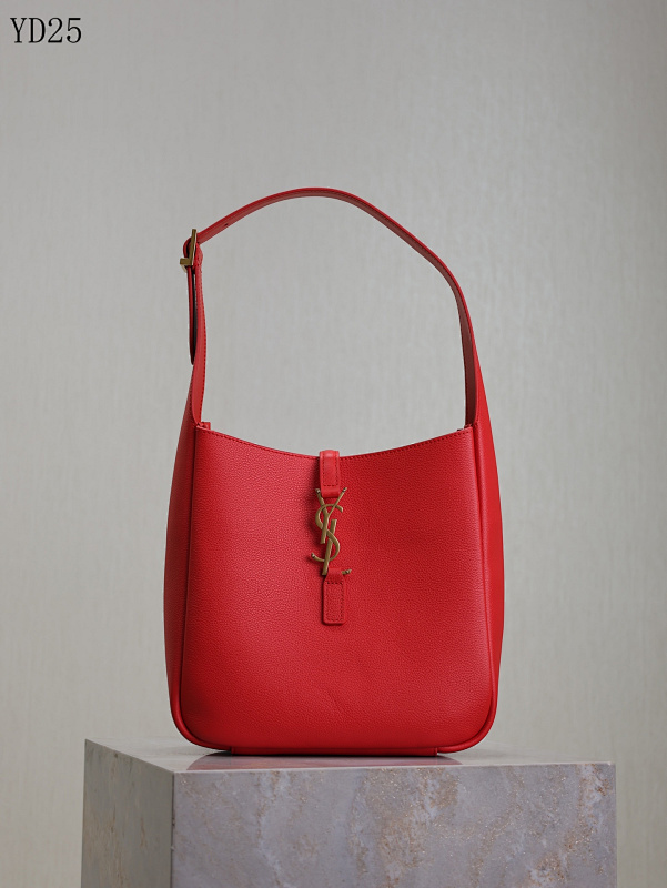 YSL YD25078 SntLaurent Red Leather Shoulder Bag