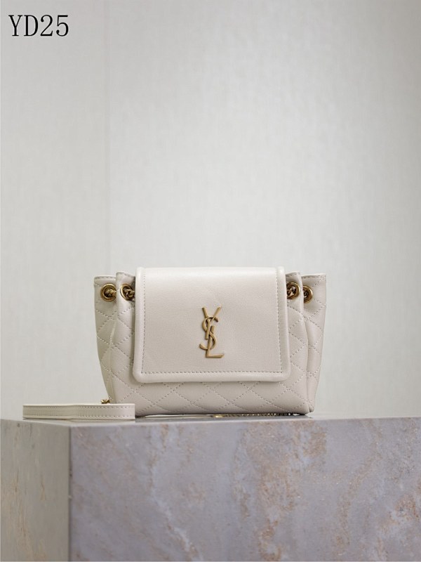 YSL Mini Nolita YD25065 Quilted Leather Crossbody Bag