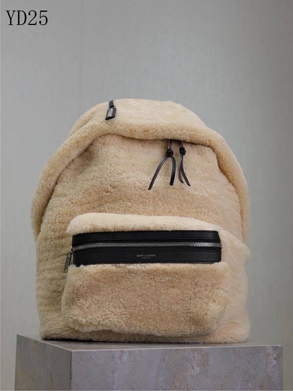 SntLaurent YD25075 Shearling Backpack