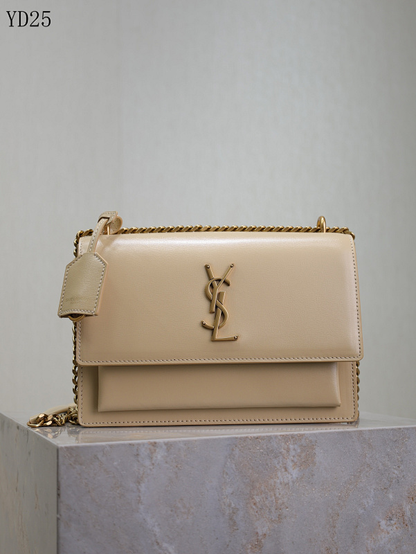 SntLaurent YD25068 Medium Leather Shoulder Bag