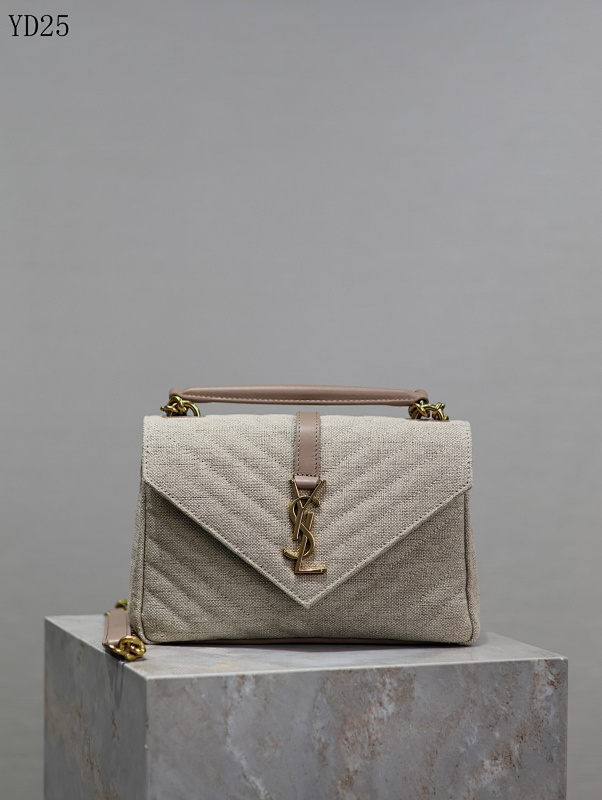 YSL YD25060 Medium Monogram Canvas Shoulder Bag
