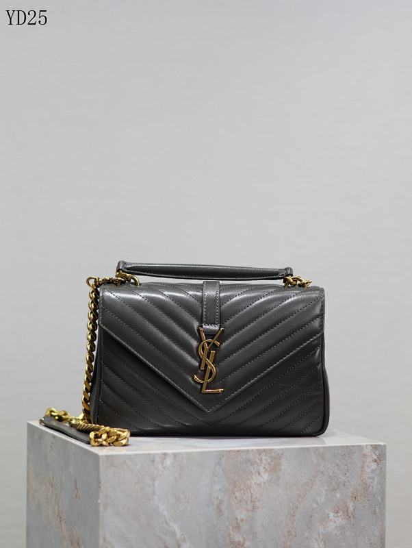 YSL YD25070 Quilted Leather Shoulder Bag