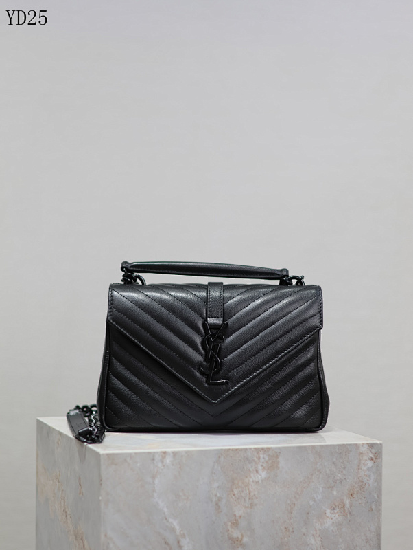 YSL YD25070 Monogram Leather Shoulder Bag