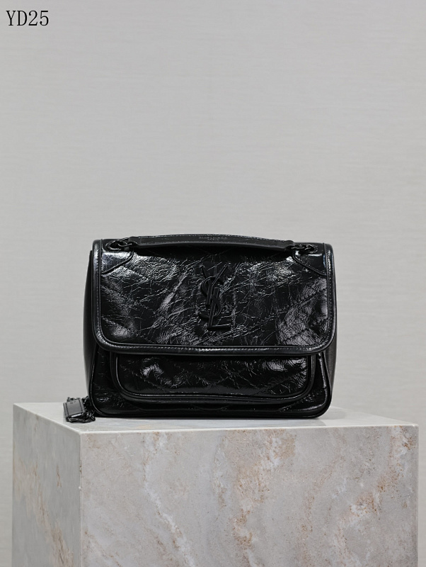 YSL YD25 Quilted Leather Shoulder Bag