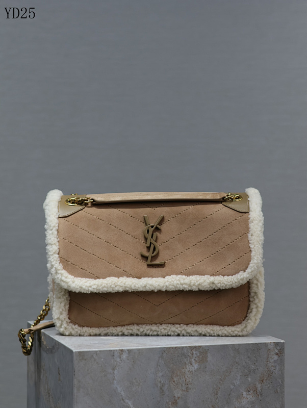 cover-183893233 YSL YD25090 Quilted Shearling Crossbody Bag
