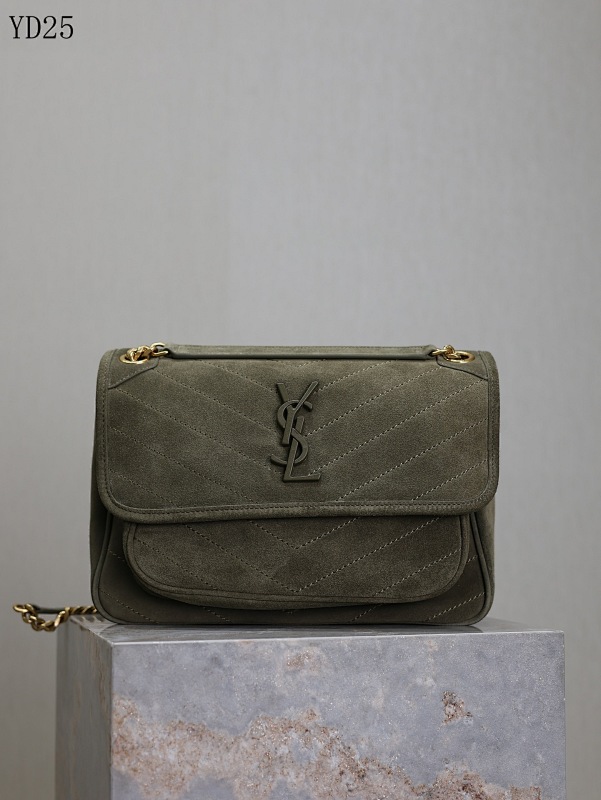 cover-183893304 YSL YD25075 Quilted Suede Shoulder Bag