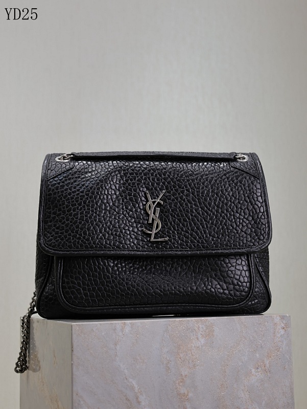 YSL YD25080 Medium Leather Crossbody Bag