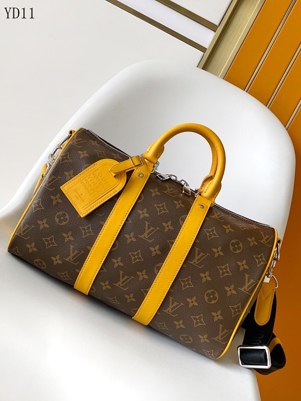 LVutton M13201 Keepall Bandoulière 35 Yellow Monogram Eclipse
