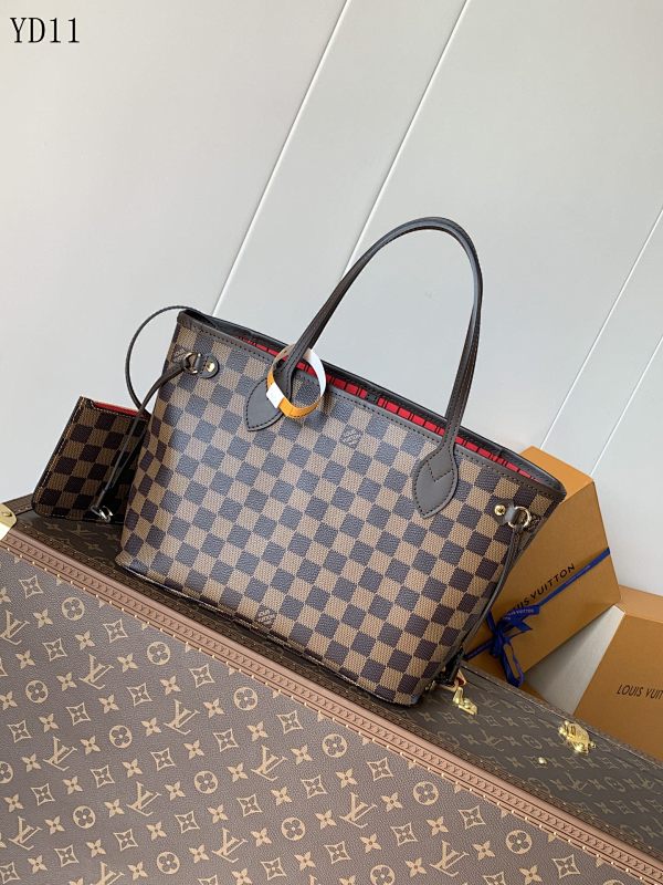 LVutton YD11 Damier Ebene Tote Bag