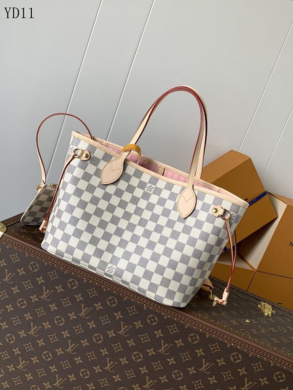 LVutton Neverfull Mini Damier Azur Tote Bag