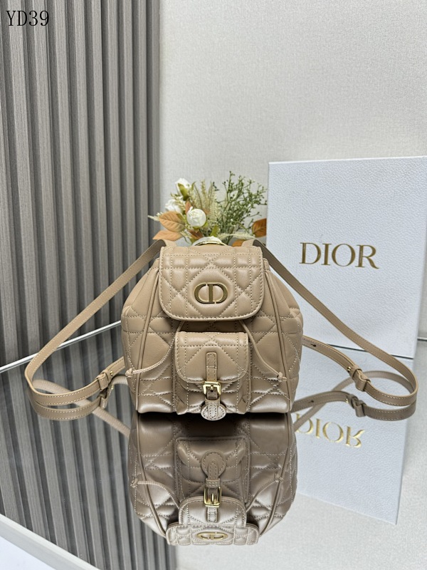 Diiior YD32075 Quilted Crossbody Bag
