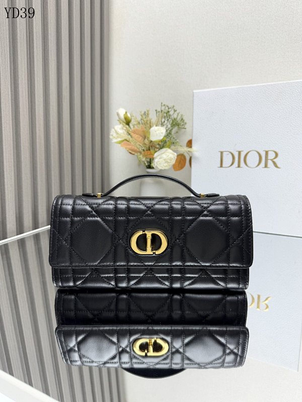 Diiior YD39054 Lady Diiior Quilted Leather Bag