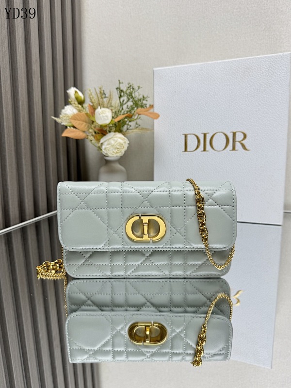 Diiior YD39055 Mini Bag with Gold Hardware