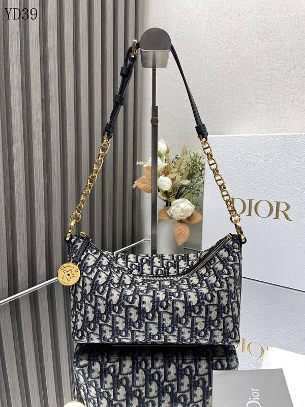 Diiior YD39053 Oblique Print Tote Bag