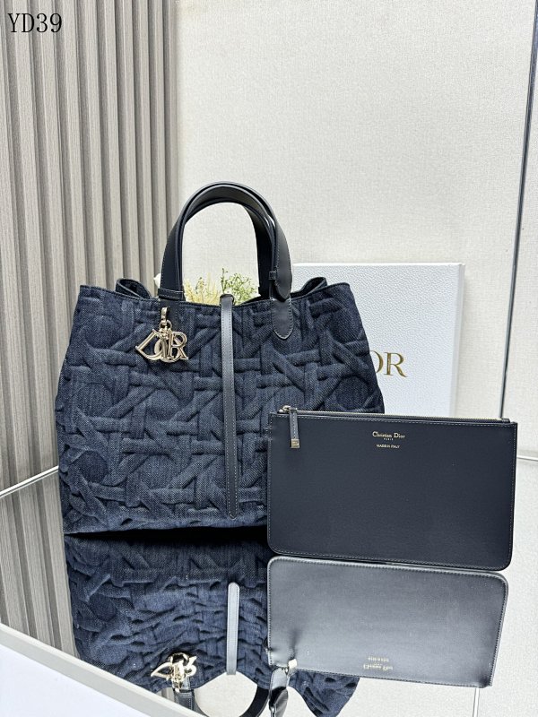 Diiior YD39078 Quilted Tote Bag