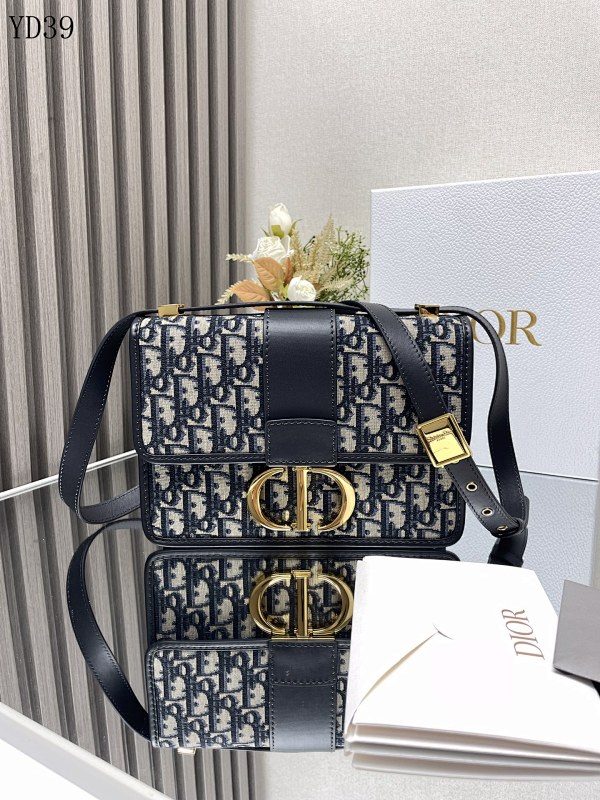 Diiior YD39058 M9203 Oblique Print Crossbody Bag