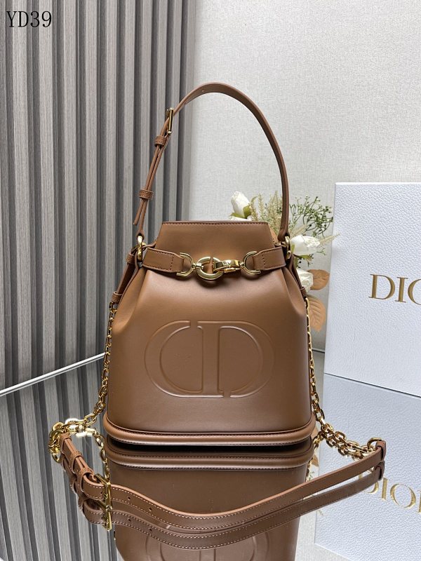 Diiior YD39075 CD Logo Bucket Bag