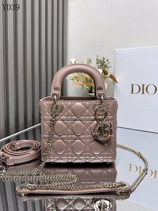 Diiior YD39053 Lady Diiior Quilted Tote Bag