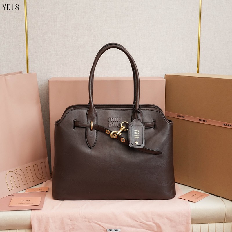 MiuuMiuu YD180105 Top Handle Tote Bag
