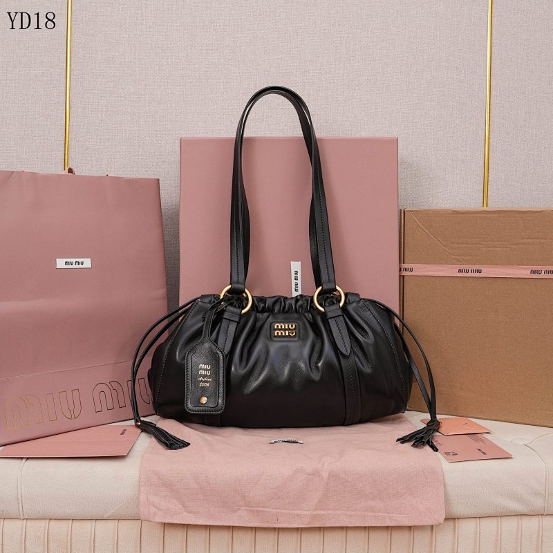 cover-185645421 MiuuMiuu YD18088 5BG306 Vintage Drawstring Shoulder Bag