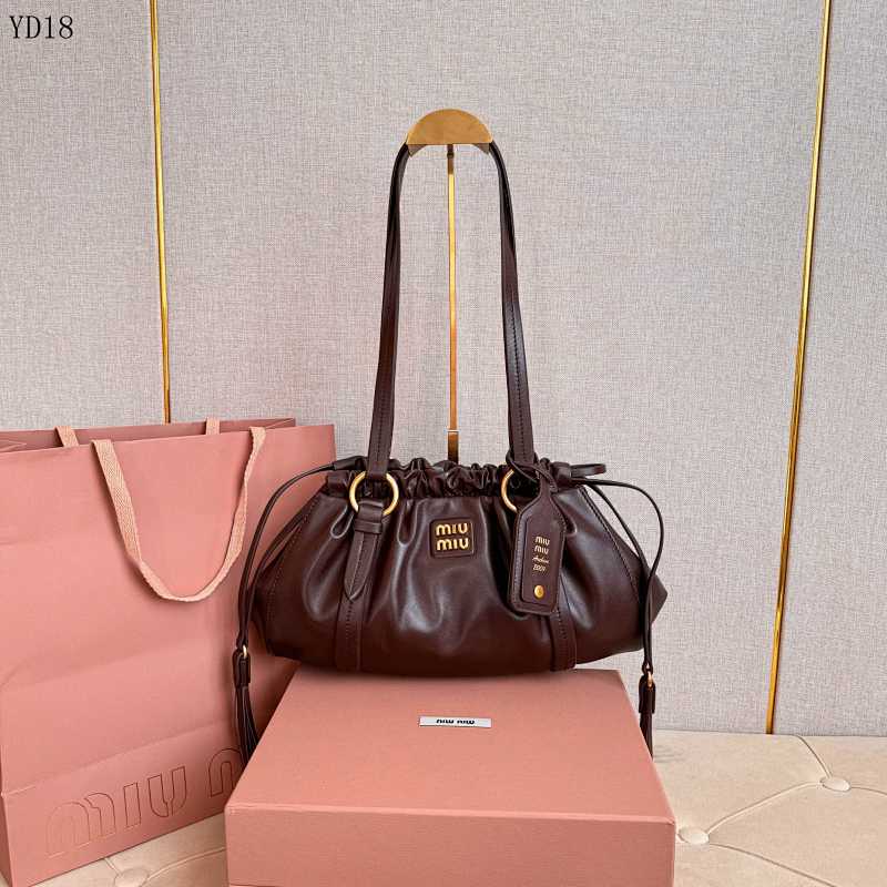 MiuuMiuu YD18088 Drawstring Shoulder Bag