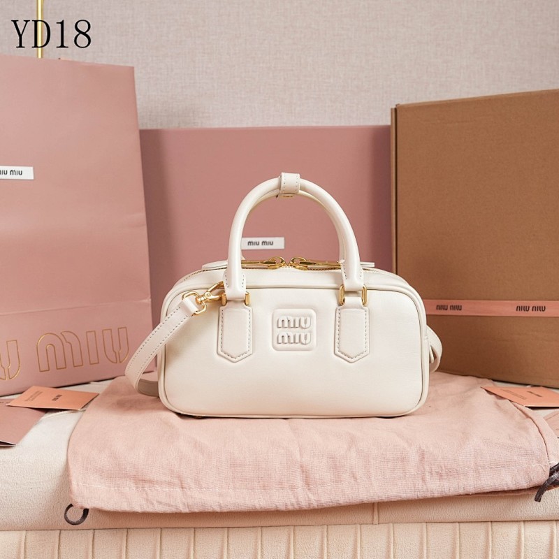 MiuuMiuu YD18078 Mini Leather Top Handle Bag