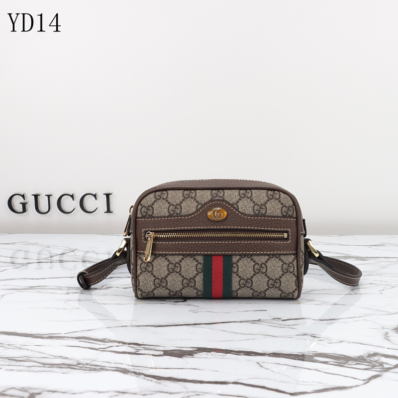 Gucc1 YD14035 Mini Leather Shoulder Bag
