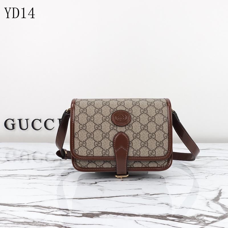 Gucc1 YD14048 GG Supreme Crossbody Bag