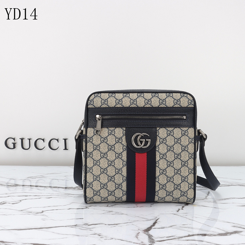 Gucc1 YD14037 GG Supreme Crossbody Bag