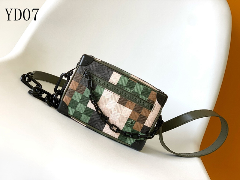 LVutton YD07 Checkered Crossbody Bag