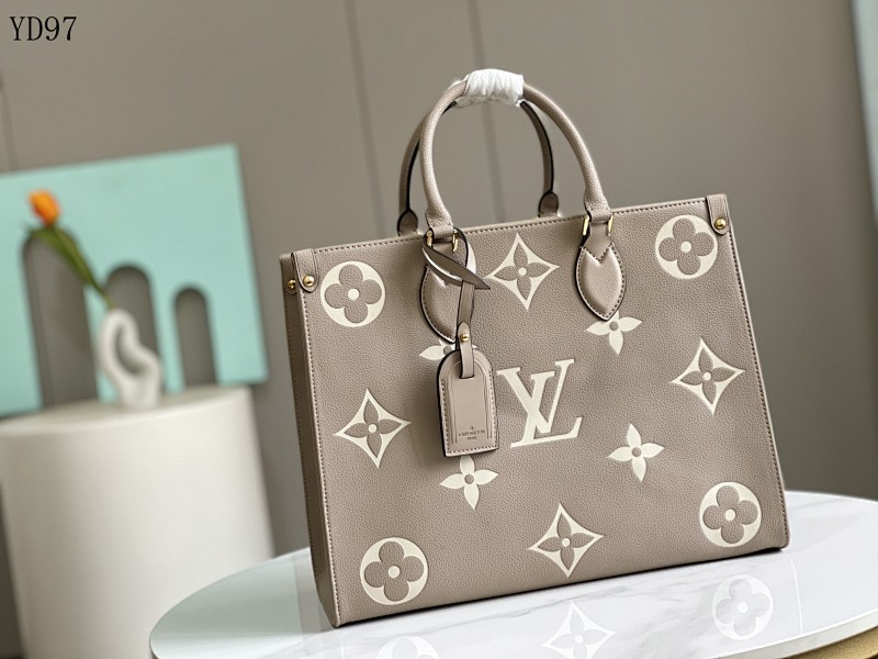 LVutton YD97055 Monogram Flower Tote Bag