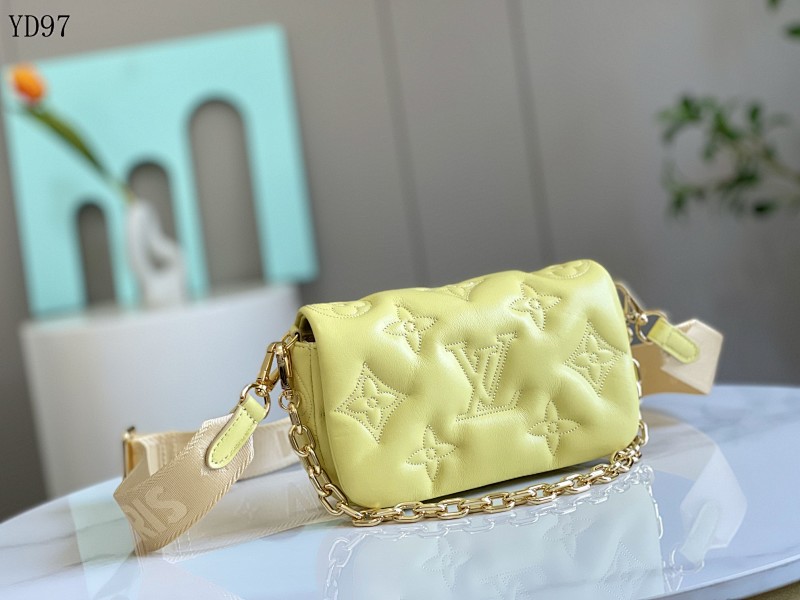LVutton YD97045 Bubblegram Wallet on Strap