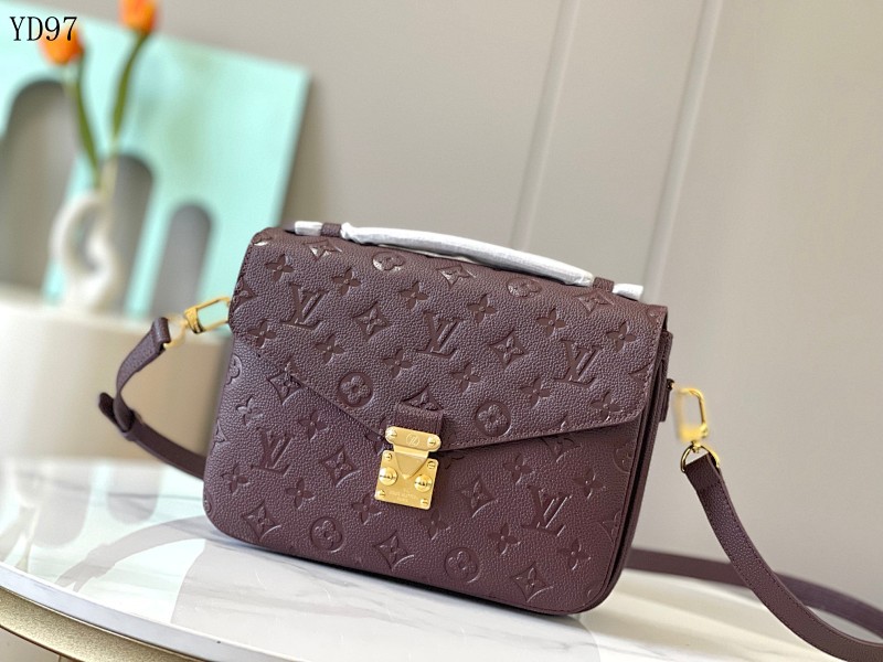 LVutton YD97 Métis Monogram Empreinte Leather Crossbody Bag