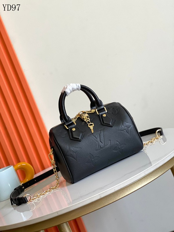 cover-191360539 LVutton Speedy Bandoulière 20 M58953 Monogram Empreinte Leather Bag