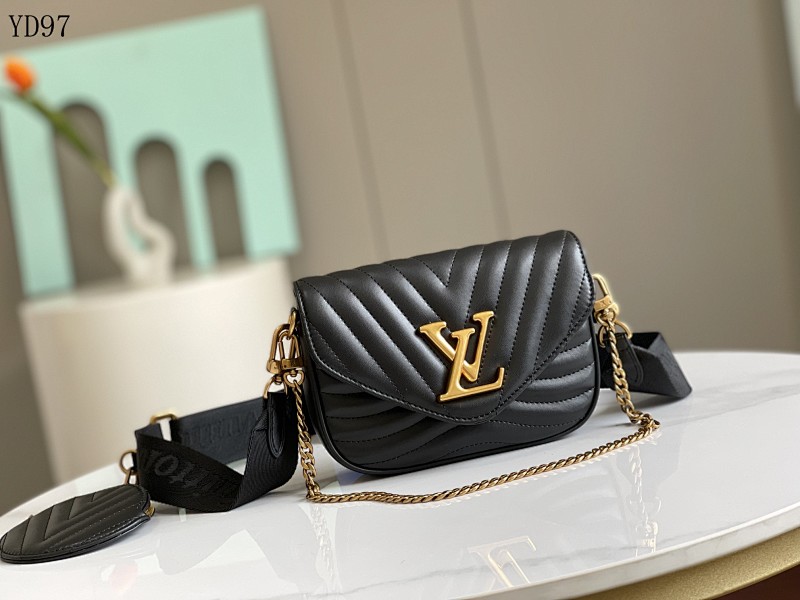 LVutton M56461 Multi Pochette New Wave Quilted Leather Crossbody Bag