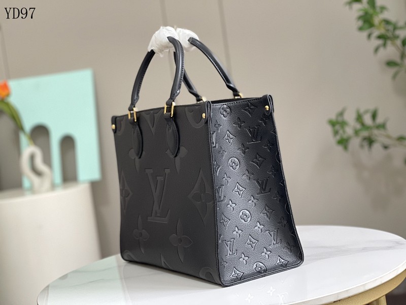 cover-191360913 LVutton YD97 Tote Bag Monogram Embossed Leather