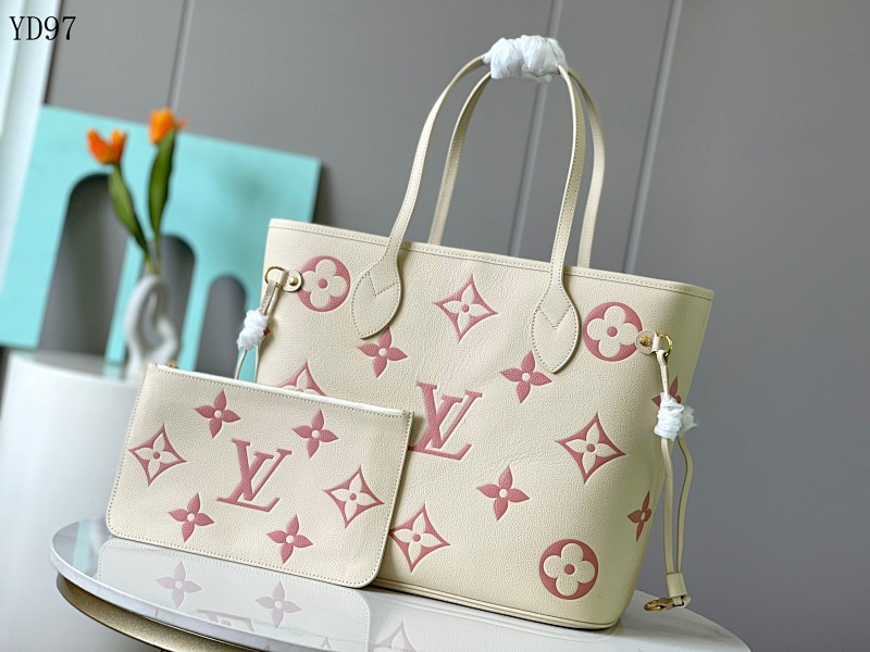 cover-191360942 LVutton YD97060 Neverfull Medium Tote Bag Monogram Empreinte