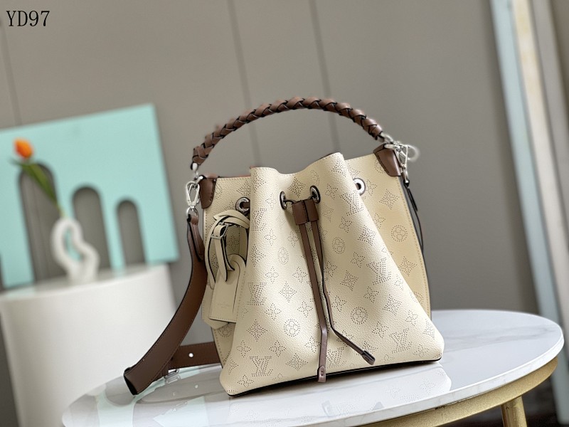 LVutton M55800 Vert Lagon Muria Bucket Bag