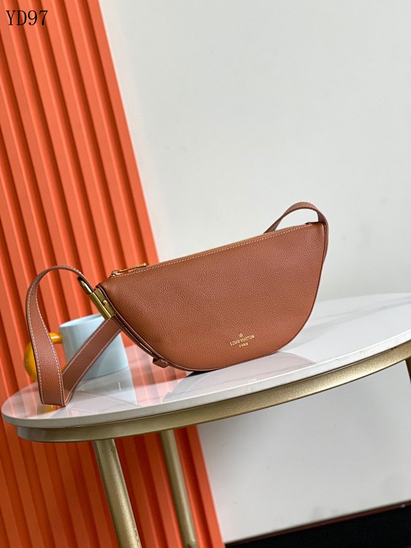 cover-191366143 LVutton YD97043 Half Moon Crossbody Bag