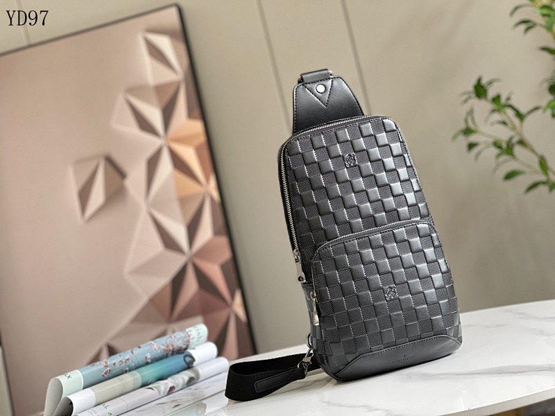 LVutton YD97 Damier Graphite Crossbody Bag