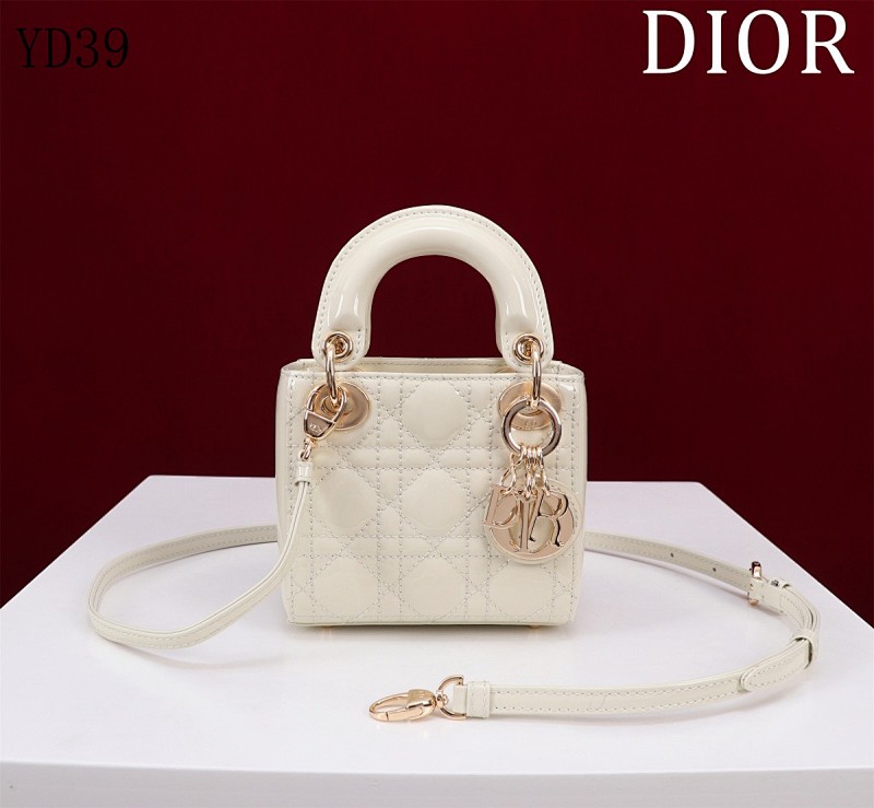 Diiior YD39050 M0856 Mini Leather Bag