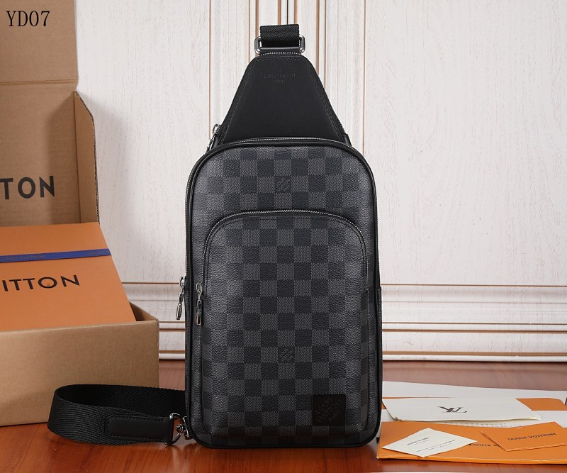 LVutton YD07 M46327 Damier Graphite Crossbody Bag