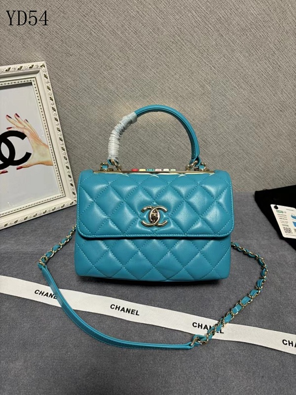 CHANELL YD54098 Mini Quilted Handbag with Colorful Clasp